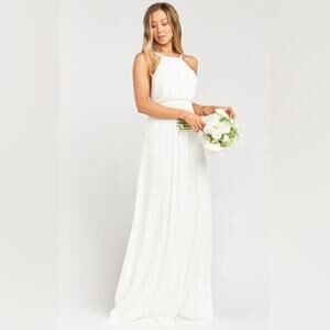 Show Me Your MuMu White Maxi Dress